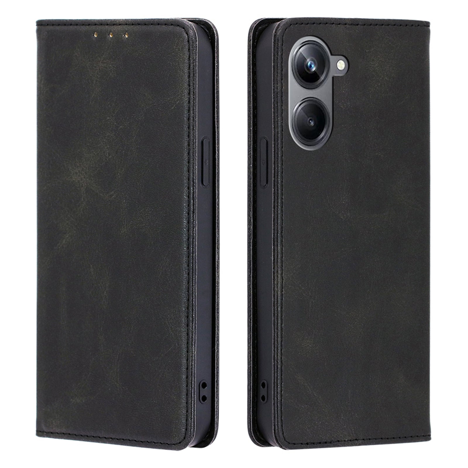 For Realme 10 Pro 5G Calf Texture Phone Case Magnetic Auto Closing PU Leather Wallet Stand Cover For Realme 10 Pro 5G Calf Texture Phone Case Magnetic Auto Closing PU Leather Wallet Stand Cover